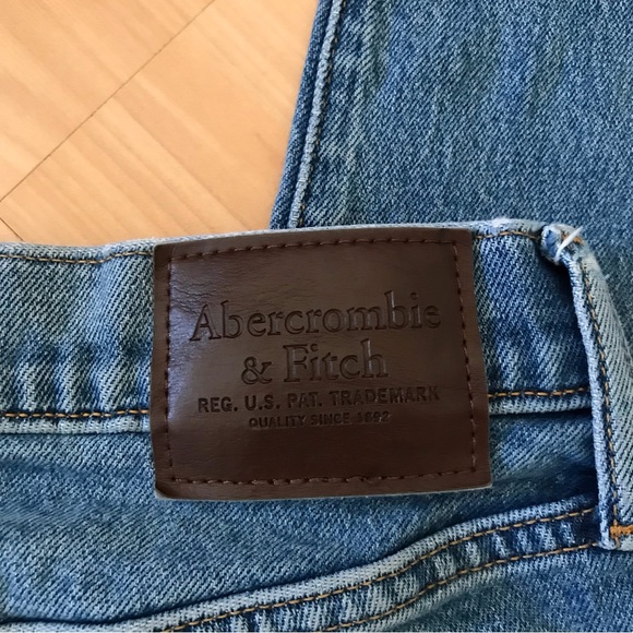 Men’s Abercrombie & Fitch Vintage 90s Slim Stretch Light Wash Jeans Size 30 X 32 - Picture 6 of 6